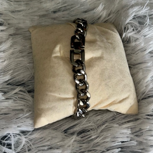 Stainless Steel Cross Bracelet - Picture 2 of 5